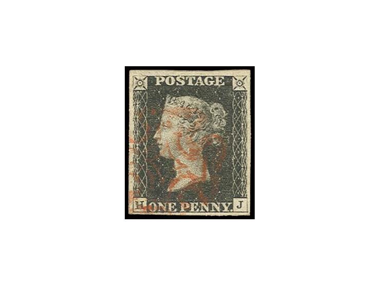 HJ, good even margins, light red MC, very fine