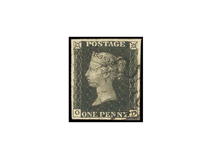 OD, good to wide even margins, black MC, very fine