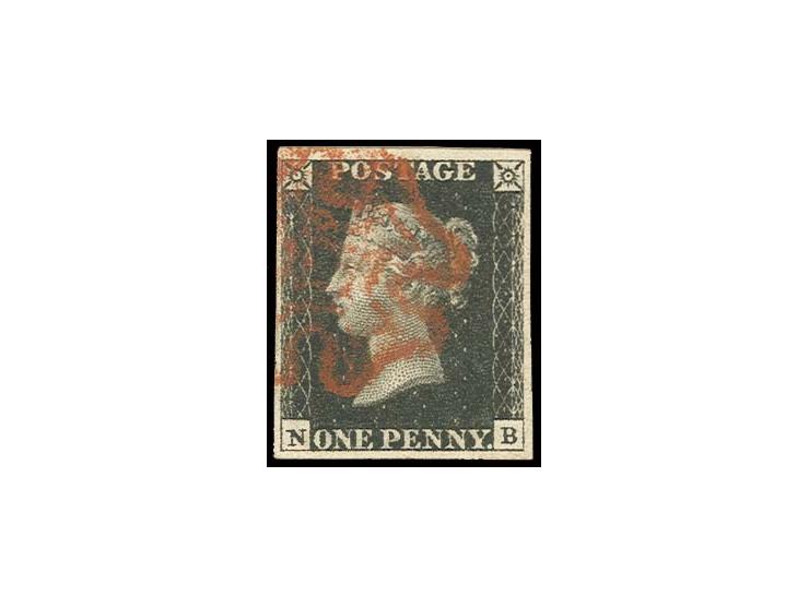 NB, good even margins, red MC, fine/very fine