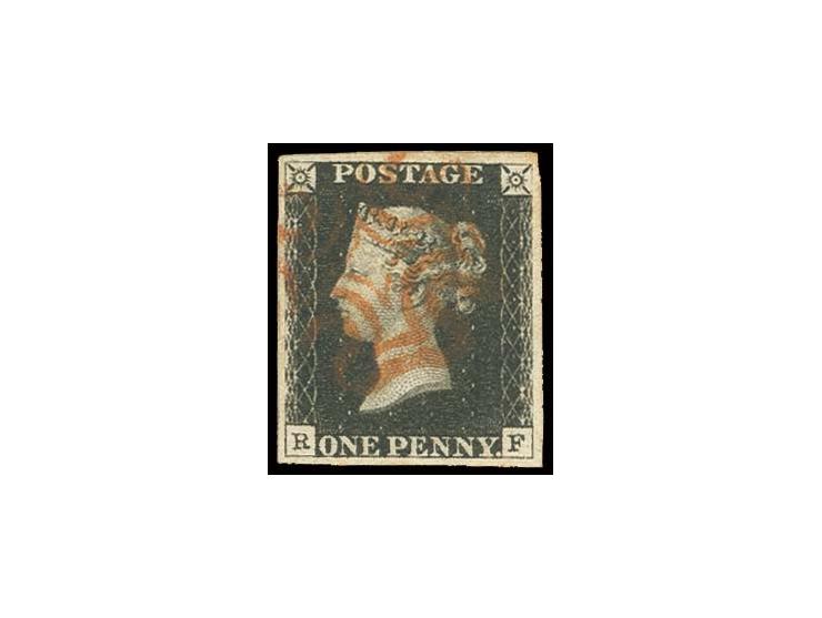 RF, good to wide margins, clear red MC, very fine