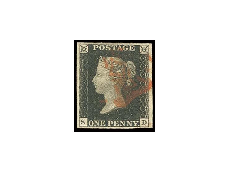 SD, good to wide margins, red MC, very fine