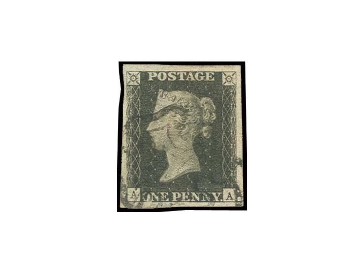 Plate 10: AA, large margins all around, faint black MC, very fine