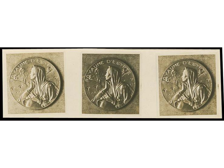 Montreux, photographic essay of 3 different shadings for the central design