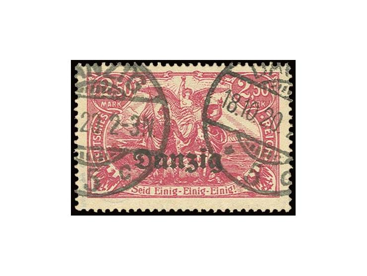 2,50 M. rosakarmin, sauber gestempelt, Kabinett, sign. Infla/Kniep BPP