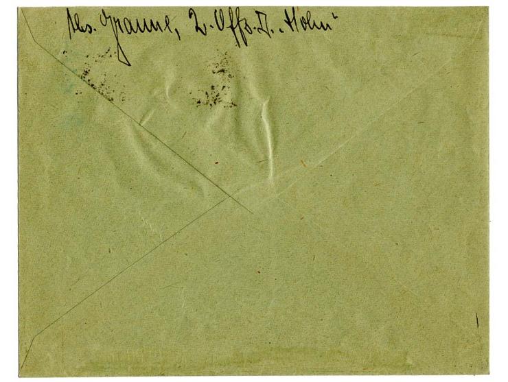 "SEEPOST DER FREIEN STADT DANZIG LINIE HAMBURG SÜDAMERIKA 14.5.26" zweimal klar auf 1924, Staatswappen 10 und 25 Pfg. auf nac