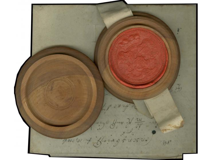 Carl Theodor, Pfalzgraf bei Rhein, Kurfürst in Bayern, dekorative Urkunde auf Pergament, datiert Mannheim, 1750, ohne Untersc