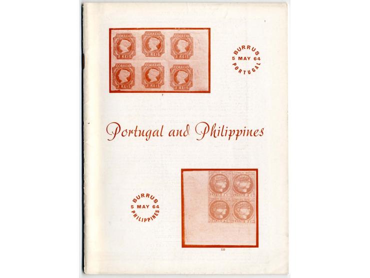 Robson Lowe, "Die Burrus Sammlung", Kataloge Britische Kolonien, Französische Kolonien sowie Portugal & Philippinen, jeweils 