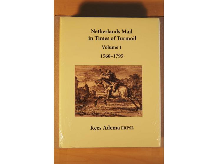 EUROPA: 8 Handbücher (meist Deutschland), dabei Adema, Kees; Netherlands Mail of Turmoil Vol. 1 (OVP), dazu drei bessere Aukt