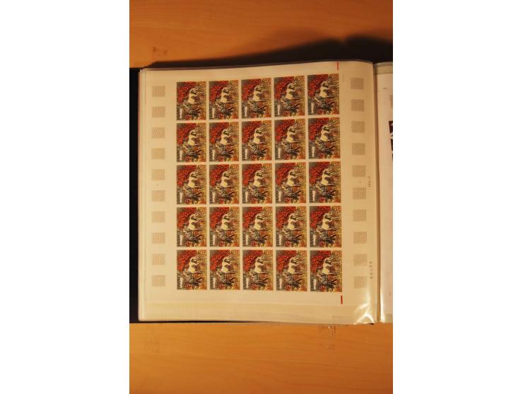 1978, 11 Ausgaben ex Mi.-Nr. 2063-2132U bzw. Yv.-Nr. 1991n.d.-2033a,  PO150-57, P.A.51a in Mengen von 50 bis 180 Stück, ungez