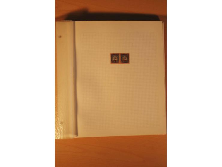 AUSGABE FÜR DAS KONSULAT IN KONSTANTINOPEL: 1921, postfrische, ungebrauchte und gestempelte Sammlung, dabei Probedrucke, Einh