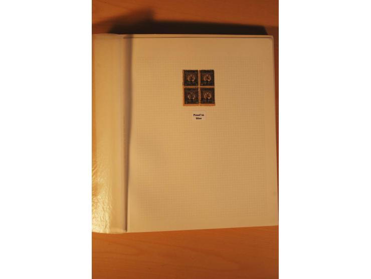 AUSGABE FÜR DAS KONSULAT IN KONSTANTINOPEL: 1921, postfrische, ungebrauchte und gestempelte Sammlung, dabei Probedrucke, Einh