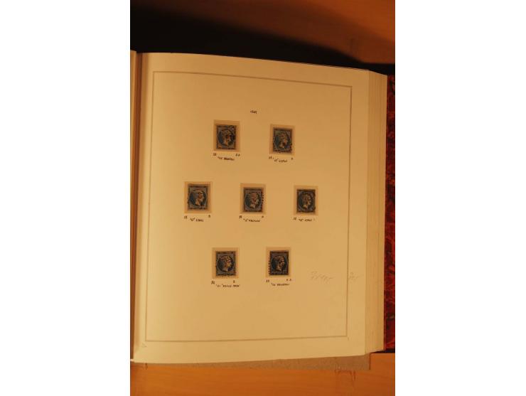 1862/80, Große Hermesköpfe, ungebrauchte und gestempelte Sammlung von rd. 400 Marken und 2 Briefen, dabei Farbnuancen, Einhei