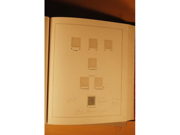 1862/80, Große Hermesköpfe, ungebrauchte und gestempelte Sammlung von rd. 400 Marken und 2 Briefen, dabei Farbnuancen, Einhei