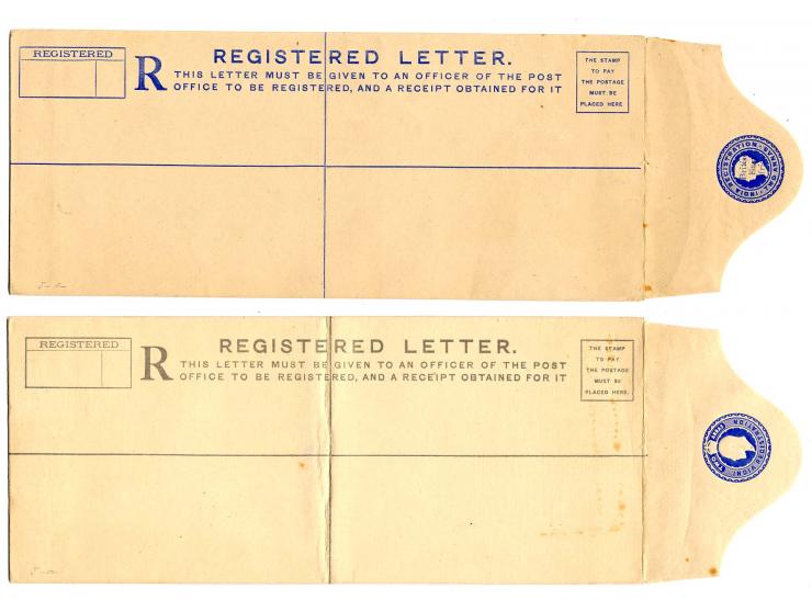 1880/90, 15 ungebrauchte Ganzsachen, meist Umschläge mit "SPECIMEN"- Aufdrucken, dabei auch Neusüdwales mit 6 P. Telegramm-Fo