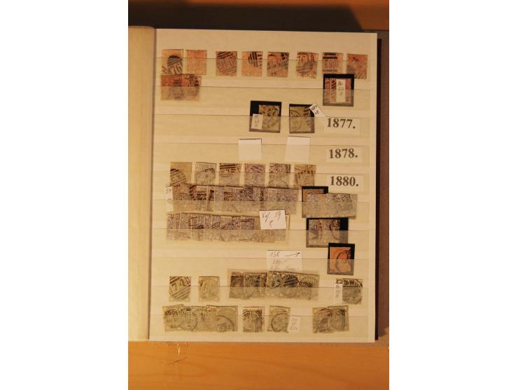 1840/1900, gestempelte Partie mit Doubletten, dabei Mi.-Nr. 1 (9), Malteser-Stadtpoststempel Nr. 1-12 kpl. auf Mi.-Nr. 3 etc.