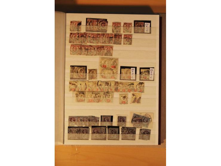 1840/1900, gestempelte Partie mit Doubletten, dabei Mi.-Nr. 1 (9), Malteser-Stadtpoststempel Nr. 1-12 kpl. auf Mi.-Nr. 3 etc.