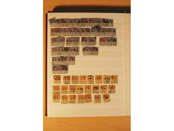 1840/1900, gestempelte Partie mit Doubletten, dabei Mi.-Nr. 1 (9), Malteser-Stadtpoststempel Nr. 1-12 kpl. auf Mi.-Nr. 3 etc.