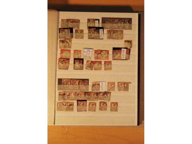 1840/1900, gestempelte Partie mit Doubletten, dabei Mi.-Nr. 1 (9), Malteser-Stadtpoststempel Nr. 1-12 kpl. auf Mi.-Nr. 3 etc.