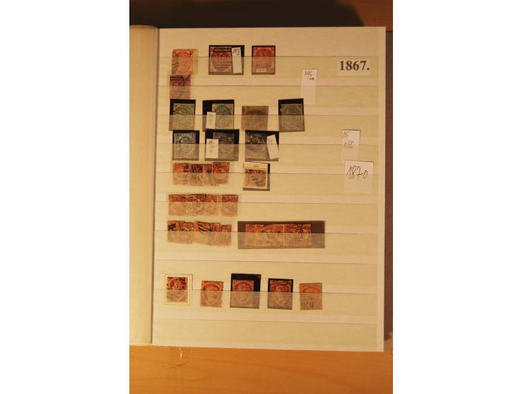 1840/1900, gestempelte Partie mit Doubletten, dabei Mi.-Nr. 1 (9), Malteser-Stadtpoststempel Nr. 1-12 kpl. auf Mi.-Nr. 3 etc.
