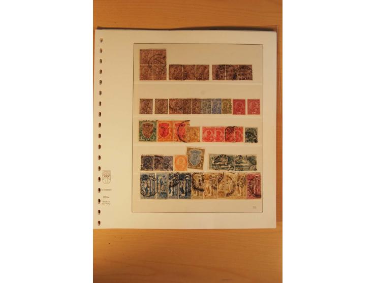 1854/1997 (ca.), ungebrauchte, postfrische und gestempelte Zusammenstellung mit etwas Gebieten, einigen Briefen/Ganzsachen so
