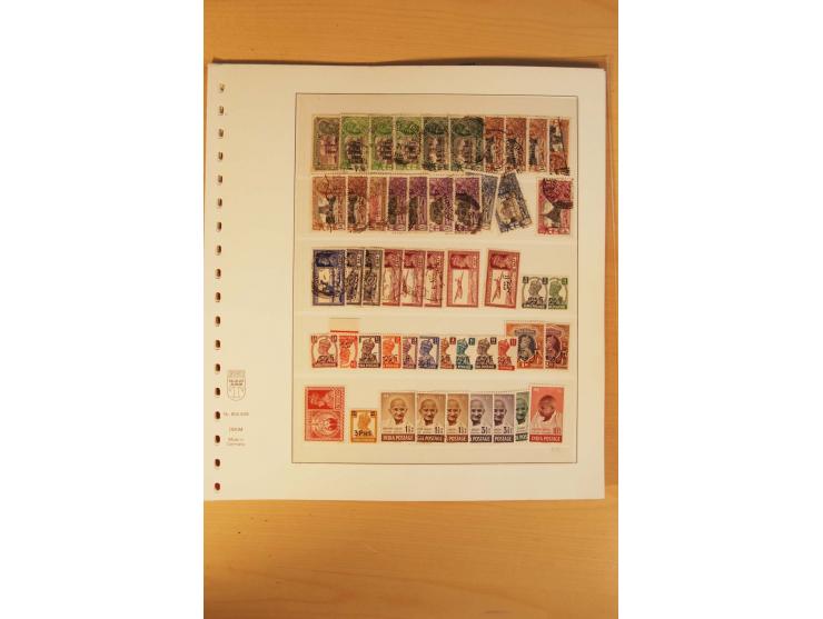 1854/1997 (ca.), ungebrauchte, postfrische und gestempelte Zusammenstellung mit etwas Gebieten, einigen Briefen/Ganzsachen so