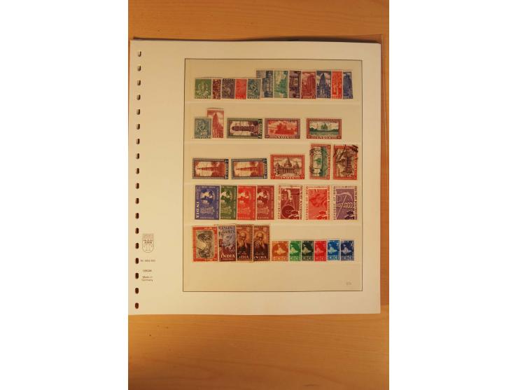 1854/1997 (ca.), ungebrauchte, postfrische und gestempelte Zusammenstellung mit etwas Gebieten, einigen Briefen/Ganzsachen so
