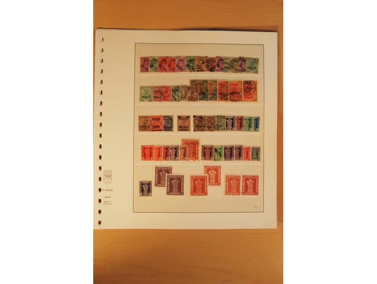 1854/1997 (ca.), ungebrauchte, postfrische und gestempelte Zusammenstellung mit etwas Gebieten, einigen Briefen/Ganzsachen so