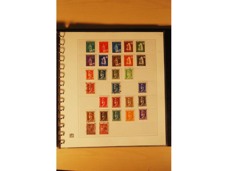 1941/44, umfangreiche, meist postfrische/ungebrauchte und gestempelte Sammlung inkl. einiger Briefe, dabei viele komplette Au