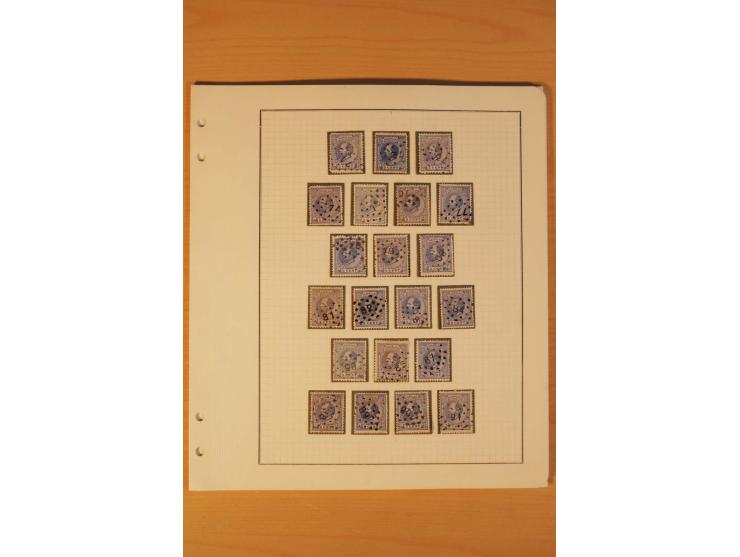 1852/72, ungebrauchte und gestempelte Partie, dabei 66 Werte Mi.-Nr. 1-3 mit Nr. 1 (2), 2 und 3 (3) ungebraucht, überwiegend 