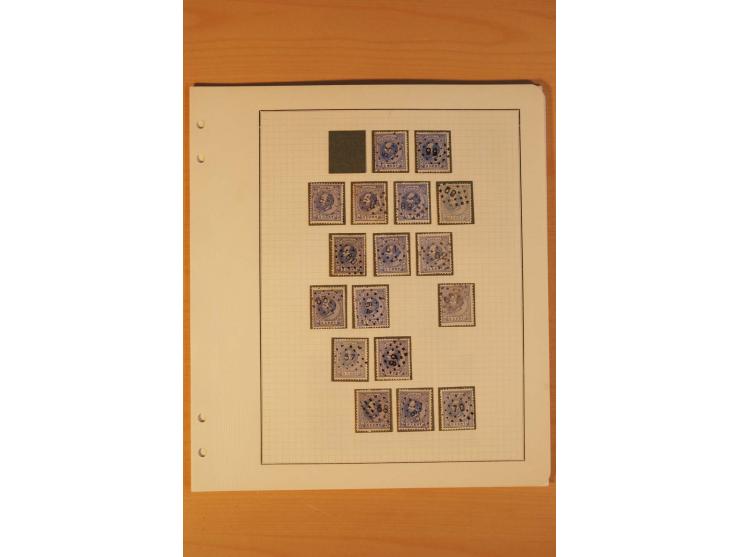 1852/72, ungebrauchte und gestempelte Partie, dabei 66 Werte Mi.-Nr. 1-3 mit Nr. 1 (2), 2 und 3 (3) ungebraucht, überwiegend 