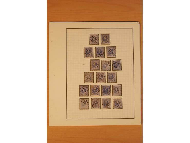 1852/72, ungebrauchte und gestempelte Partie, dabei 66 Werte Mi.-Nr. 1-3 mit Nr. 1 (2), 2 und 3 (3) ungebraucht, überwiegend 