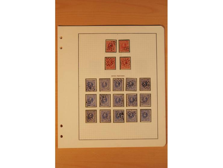 1852/72, ungebrauchte und gestempelte Partie, dabei 66 Werte Mi.-Nr. 1-3 mit Nr. 1 (2), 2 und 3 (3) ungebraucht, überwiegend 