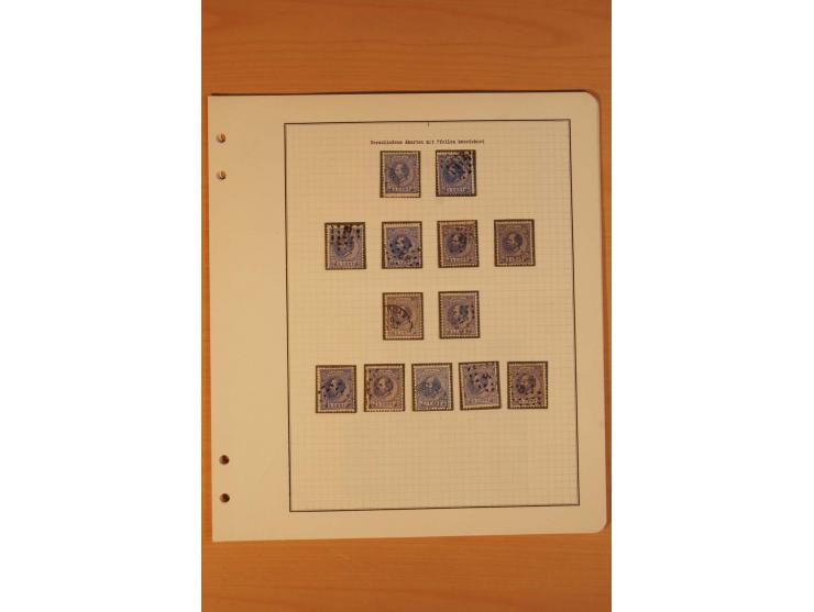 1852/72, ungebrauchte und gestempelte Partie, dabei 66 Werte Mi.-Nr. 1-3 mit Nr. 1 (2), 2 und 3 (3) ungebraucht, überwiegend 