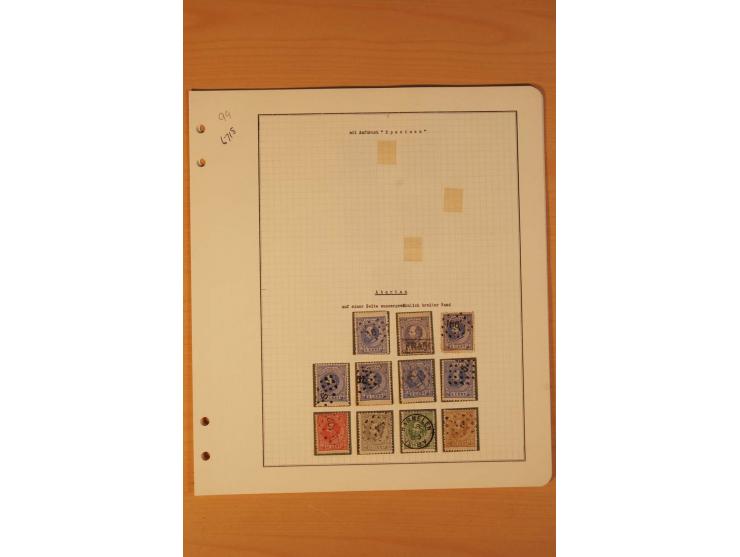 1852/72, ungebrauchte und gestempelte Partie, dabei 66 Werte Mi.-Nr. 1-3 mit Nr. 1 (2), 2 und 3 (3) ungebraucht, überwiegend 