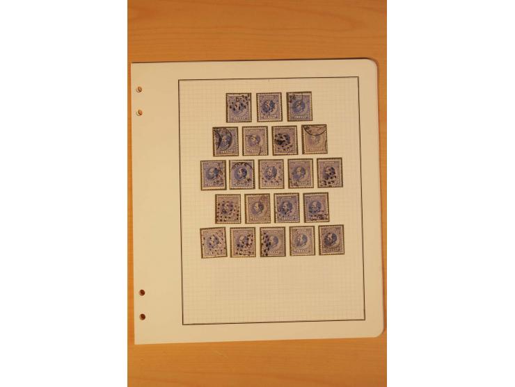 1852/72, ungebrauchte und gestempelte Partie, dabei 66 Werte Mi.-Nr. 1-3 mit Nr. 1 (2), 2 und 3 (3) ungebraucht, überwiegend 
