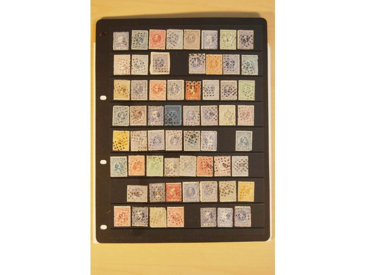1852/72, ungebrauchte und gestempelte Partie, dabei 66 Werte Mi.-Nr. 1-3 mit Nr. 1 (2), 2 und 3 (3) ungebraucht, überwiegend 