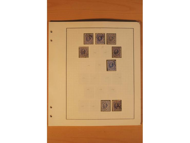 1852/72, ungebrauchte und gestempelte Partie, dabei 66 Werte Mi.-Nr. 1-3 mit Nr. 1 (2), 2 und 3 (3) ungebraucht, überwiegend 