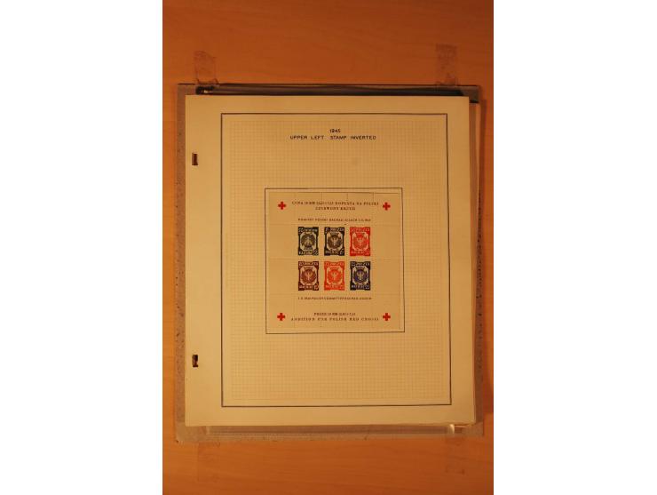 1803/1964, postfrischer, ungebrauchter und gestempelter Posten, dabei Bl.1 (3, einmal mit Unterschrift des Präsidenten, teils