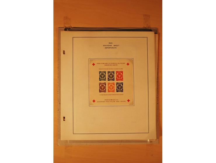 1803/1964, postfrischer, ungebrauchter und gestempelter Posten, dabei Bl.1 (3, einmal mit Unterschrift des Präsidenten, teils