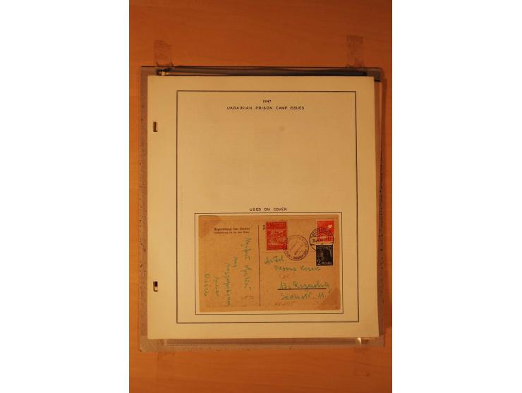 1803/1964, postfrischer, ungebrauchter und gestempelter Posten, dabei Bl.1 (3, einmal mit Unterschrift des Präsidenten, teils
