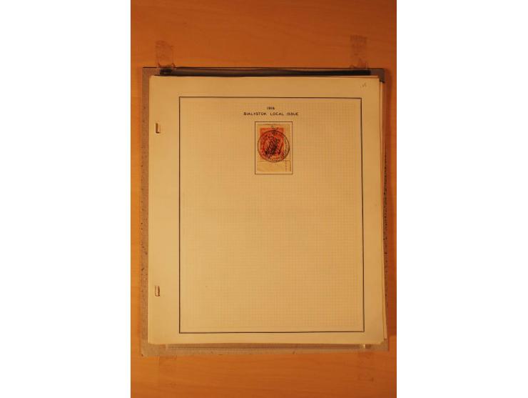 1803/1964, postfrischer, ungebrauchter und gestempelter Posten, dabei Bl.1 (3, einmal mit Unterschrift des Präsidenten, teils