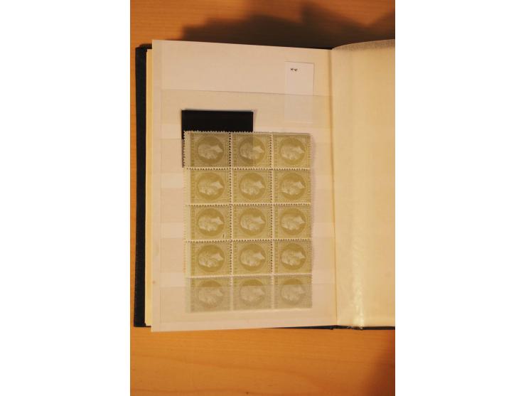 1858/1959, postfrische und ungebrauchte Zusammenstellung, dabei Einheiten etc., unterschiedliche Erhaltung