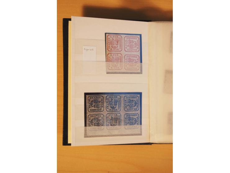 1858/1959, postfrische und ungebrauchte Zusammenstellung, dabei Einheiten etc., unterschiedliche Erhaltung