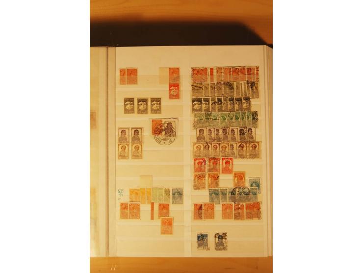 1857/1980, umfangreiche ungebrauchte, postfrische und gestempelte Sammlung mit vielen besseren Werten, dabei Mi.-Nr. 1 gestem