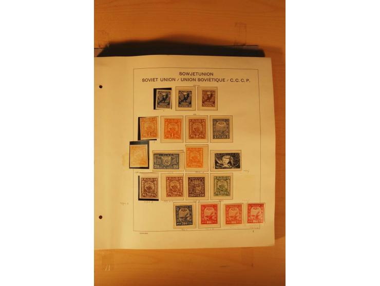 1857/1980, umfangreiche ungebrauchte, postfrische und gestempelte Sammlung mit vielen besseren Werten, dabei Mi.-Nr. 1 gestem