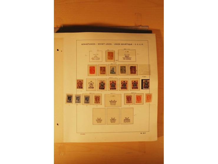 1857/1980, umfangreiche ungebrauchte, postfrische und gestempelte Sammlung mit vielen besseren Werten, dabei Mi.-Nr. 1 gestem