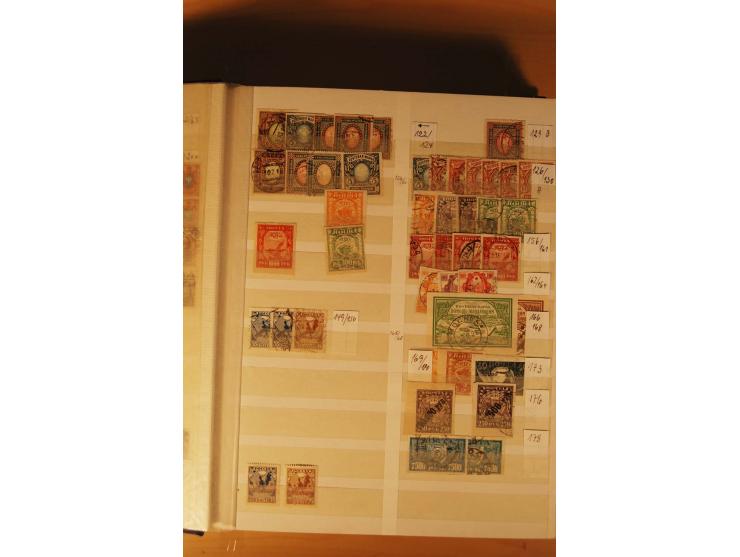 1857/1980, umfangreiche ungebrauchte, postfrische und gestempelte Sammlung mit vielen besseren Werten, dabei Mi.-Nr. 1 gestem