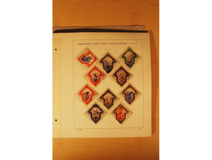 1857/1980, umfangreiche ungebrauchte, postfrische und gestempelte Sammlung mit vielen besseren Werten, dabei Mi.-Nr. 1 gestem
