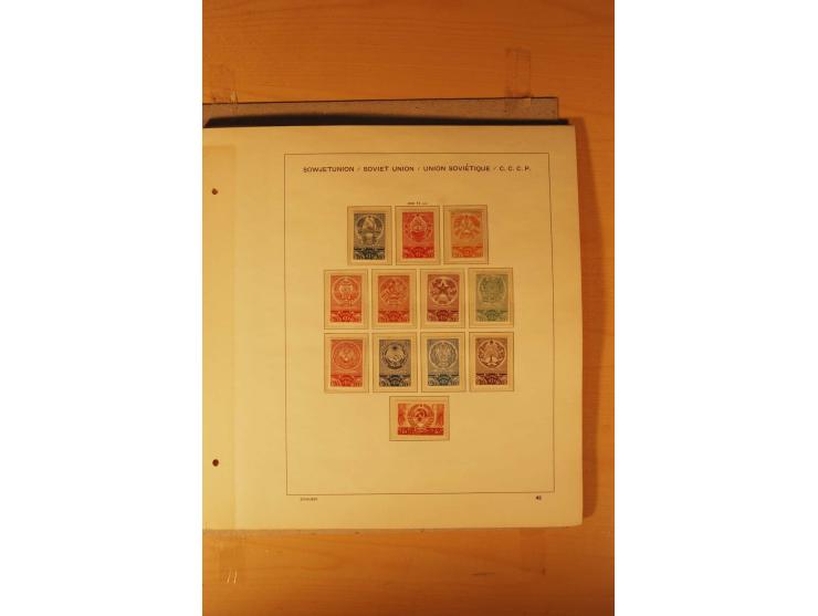 1857/1980, umfangreiche ungebrauchte, postfrische und gestempelte Sammlung mit vielen besseren Werten, dabei Mi.-Nr. 1 gestem