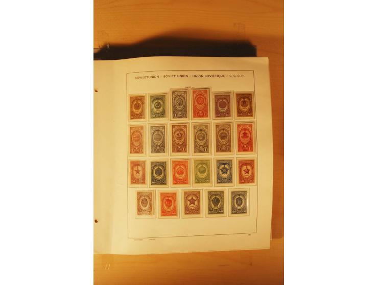1857/1980, umfangreiche ungebrauchte, postfrische und gestempelte Sammlung mit vielen besseren Werten, dabei Mi.-Nr. 1 gestem